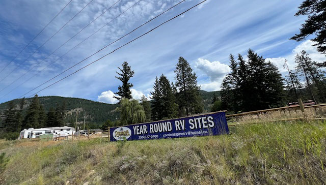 Year round RV sites available
